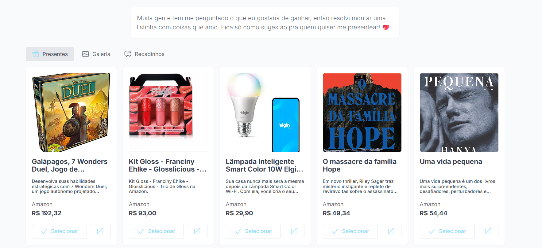 Guia do convidado: como funcionam os presentes no Lista Ideal?